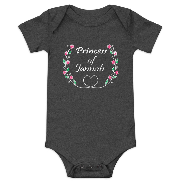 Princess of Jannah Baby Short Sleeve One Piece