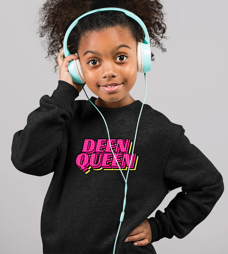 Deen Queen Youth Crewneck Kids Sweatshirt