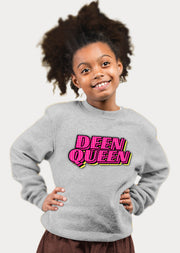 Deen Queen Youth Crewneck Kids Sweatshirt