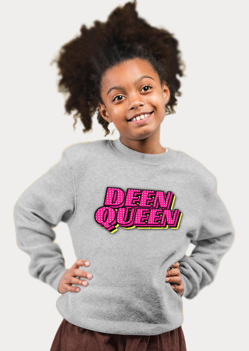 Deen Queen Youth Crewneck Kids Sweatshirt