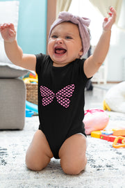 Farasha Pink Baby Short Sleeve One Piece