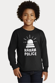 Haram Police Long Sleeve Kids T-Shirts