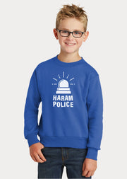 Haram Police Crewneck Kids Sweatshirt