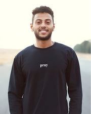 Pray Adult Long Sleeve Shirt