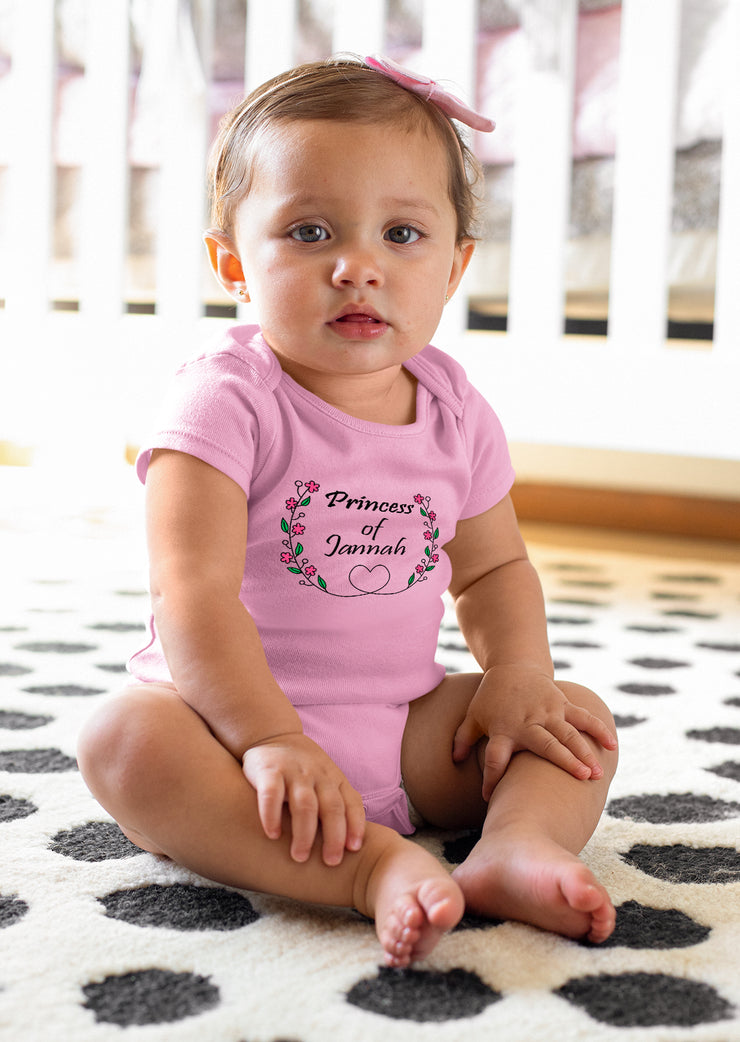 Princess of Jannah Baby short sleeve one piece