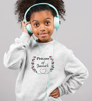 Princess of Jannah Youth Crewneck Sweatshirt