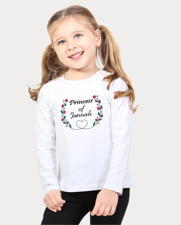 Princess of Jannah Long Sleeve T-Shirt