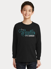 Smile It's Sunnah Long Sleeve Kids T-Shirts