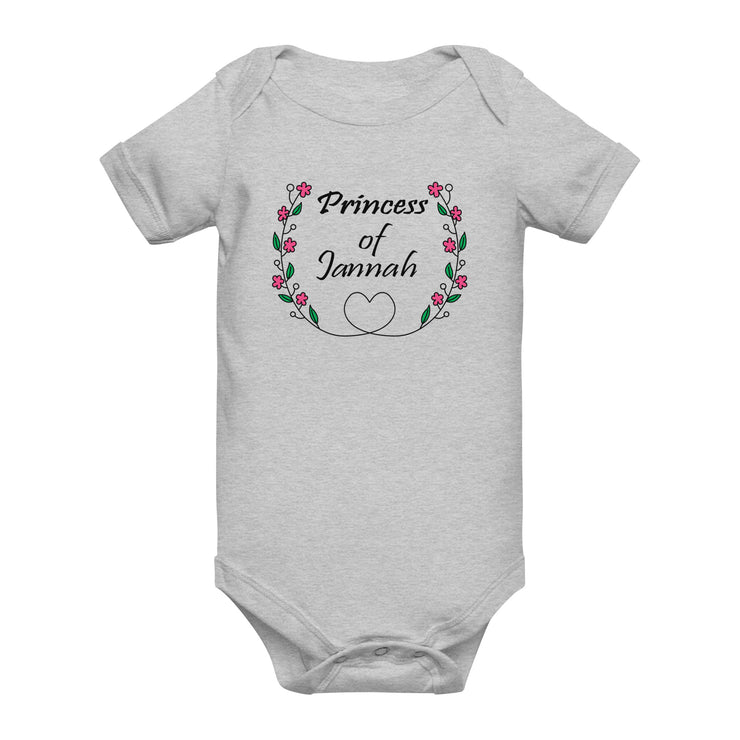 Princess of Jannah Baby short sleeve one piece