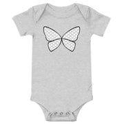 Farasha White Baby Short Sleeve One Piece