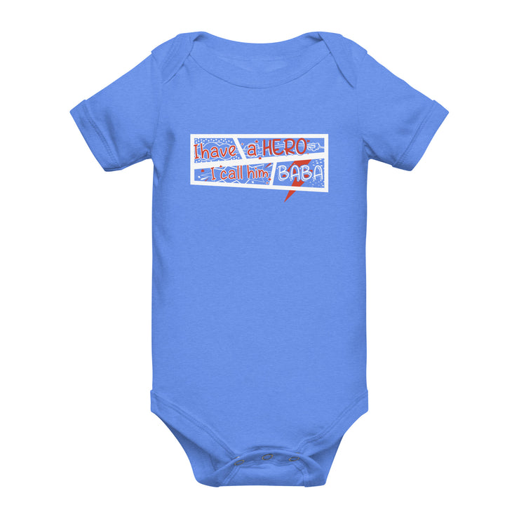 I Have a Hero! Baby Short Sleeve Romper