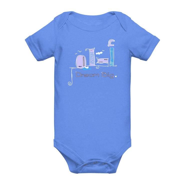 Dream Big Baby Short Sleeve Romper