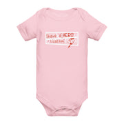 I Have a Hero! Baby Short Sleeve Romper