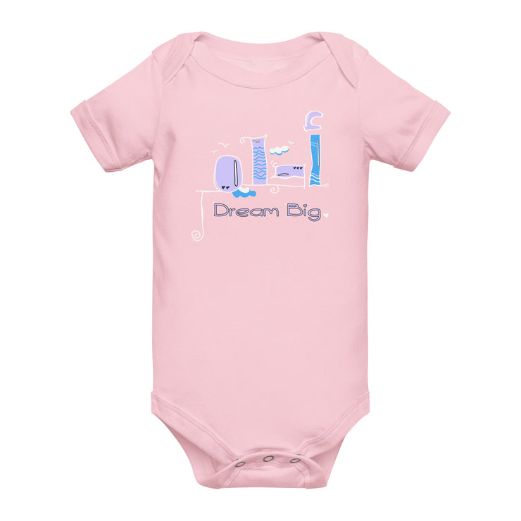 Dream Big Baby Short Sleeve Romper