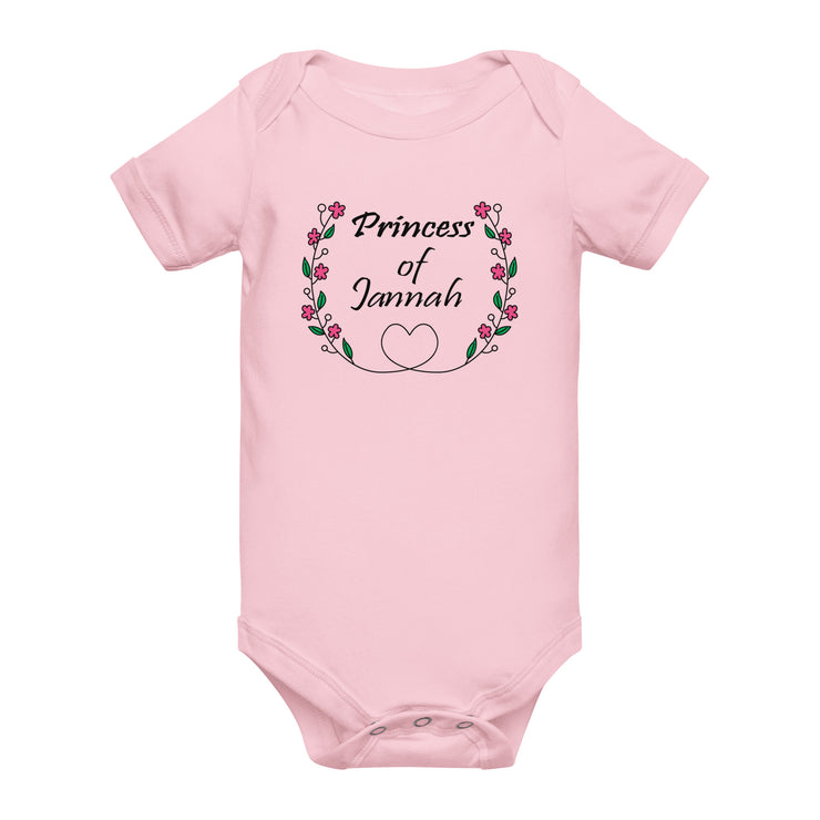 Princess of Jannah Baby short sleeve one piece