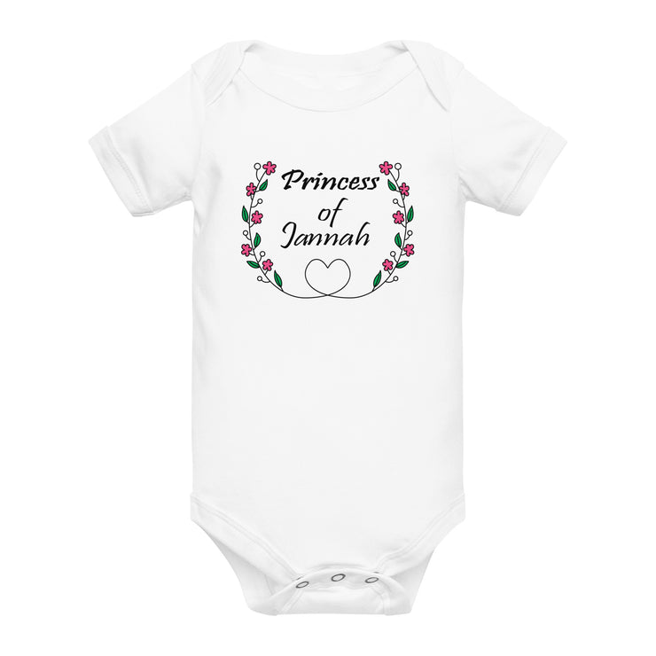 Princess of Jannah Baby short sleeve one piece