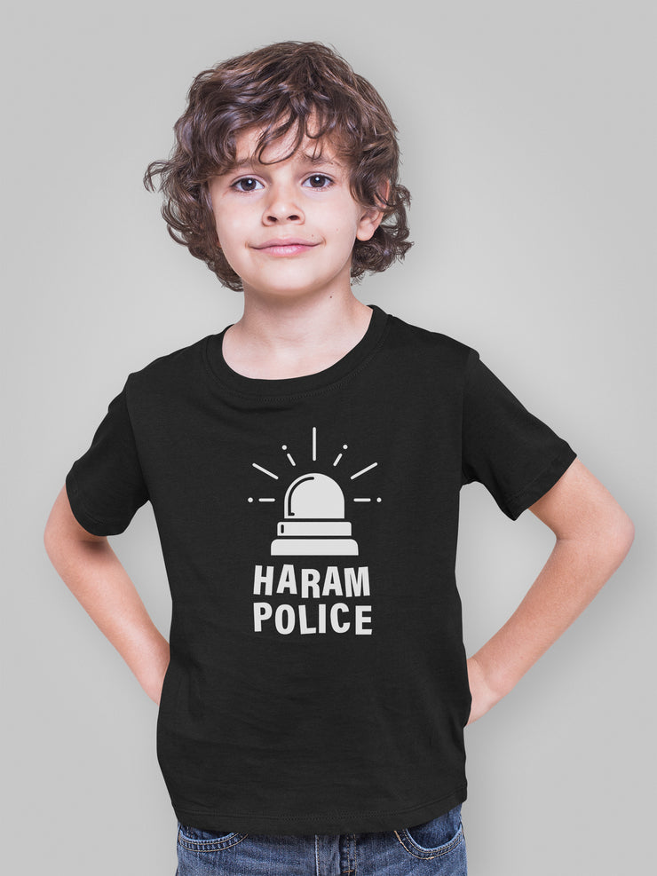 Haram Police Toddler Short Sleeve Kids T-Shirt