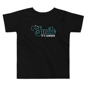 Smile It's Sunnah Toddler Short Sleeve Kids Tee