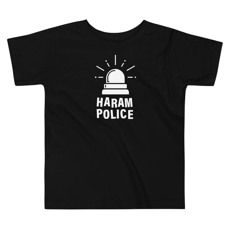 Haram Police Toddler Short Sleeve Kids T-Shirt