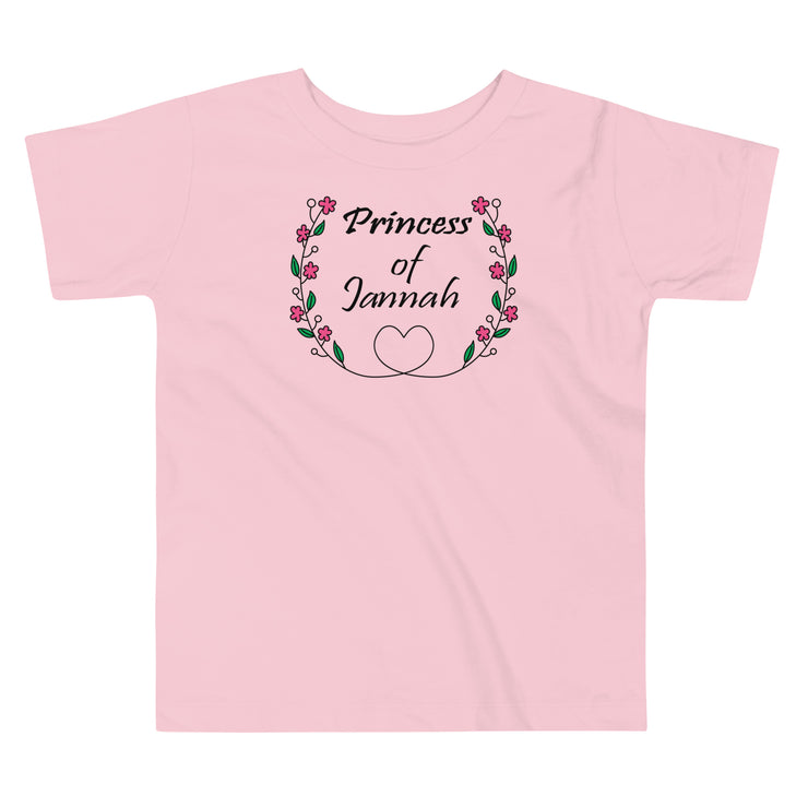 Princess of Jannah Toddler Short Sleeve Kids Tee