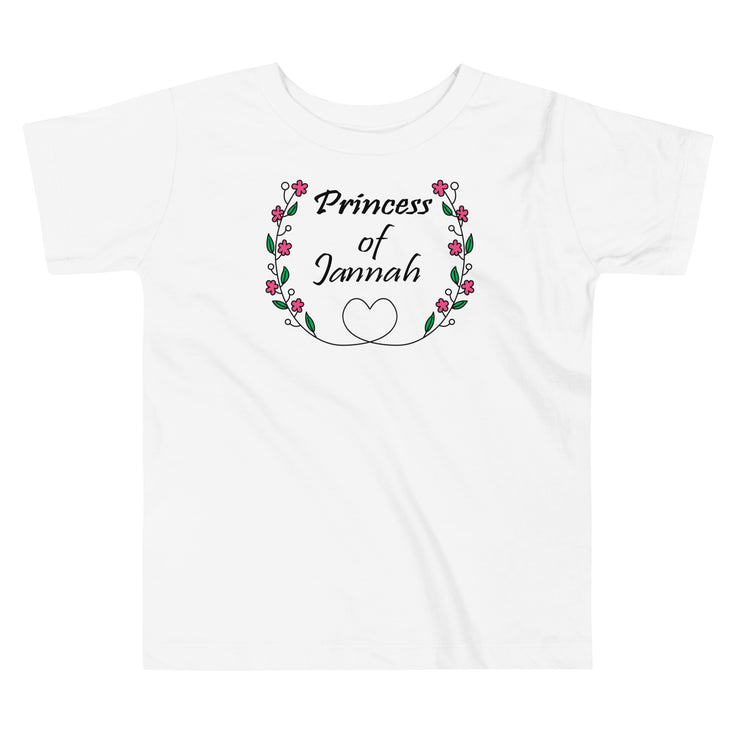 Princess of Jannah Toddler Short Sleeve Kids Tee