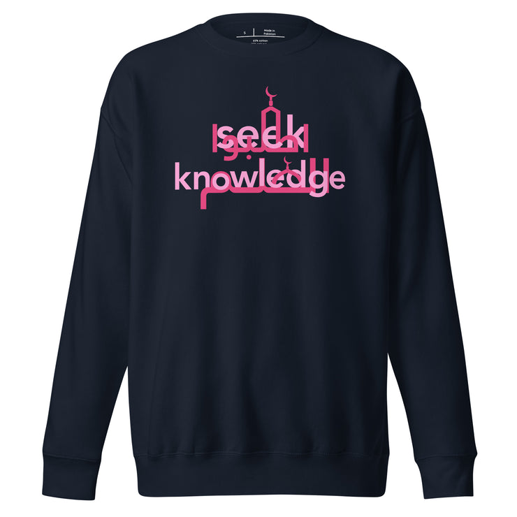 Seek Knowledge Unisex Premium Sweatshirt