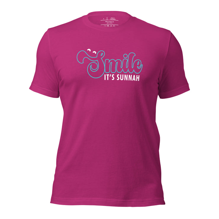 Smile It's Sunnah Unisex T-shirt