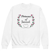 Princess of Jannah Youth Crewneck Sweatshirt