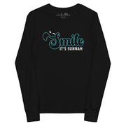 Smile It's Sunnah Long Sleeve Kids T-Shirts