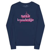 Seek Knowledge Long Sleeve Kids T-Shirts