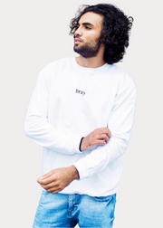 Pray Crewneck | White - ImanHood Clothing LTD