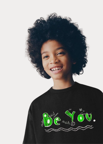 Be You Kids T-shirt |  Black - ImanHood Clothing LTD